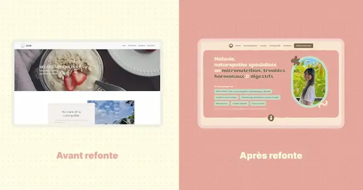 comparaison avant après melnaturo.fr